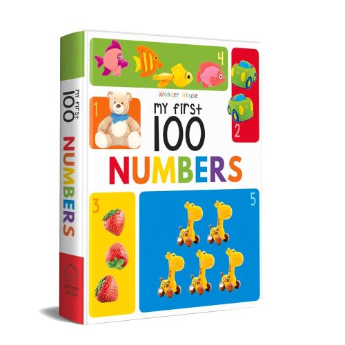 My First 100 Numbers: Padded Book