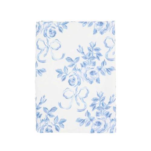 Olivia Blue Crib Sheet | Caitlin Wilson