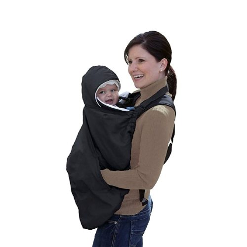 Jolly Jumper Snuggle Cover for Soft Baby Carriers, Black