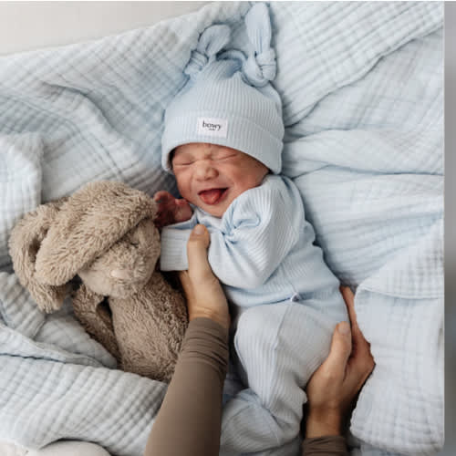 Baby Onesie - Powder Blue