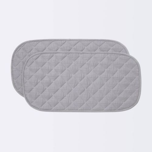 Muslin Changing Pad Liner - Cloud Island™ Gray - 2pk
