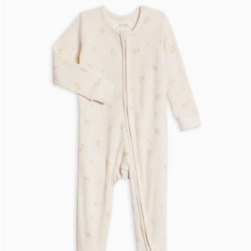 Kit Ribbed Zipper Sleeper