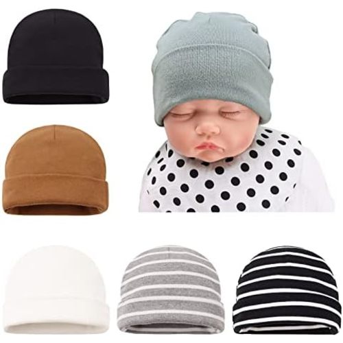 Cotton Baby Girl Hat Preemie Boys Beanie Newborn Hospital Hats Winter Infant Hats for Girls