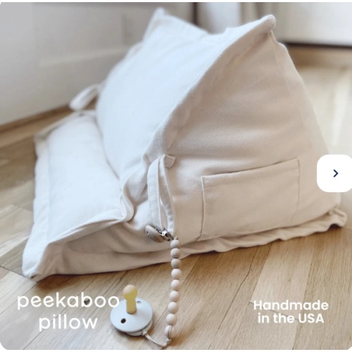 Peekaboo Pillow™ Official Site - Organic Infant Lap Pillow