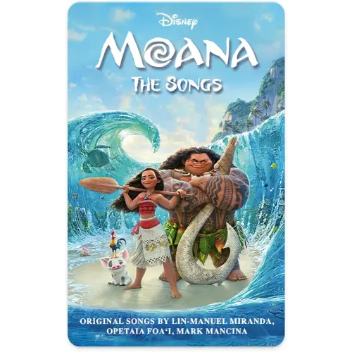 Yoto Disney: Moana (Music) – Kids Musical Card for Use with Yoto Player & Mini All-in-1 Audio Player, Screen-Free Listening with Fun Singalong Songs for Playtime, Parties & Travel, Ages 3+
