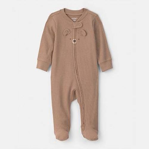 Baby Boy Carter's Ribbed Snug Fit Sleep & Play Pajamas