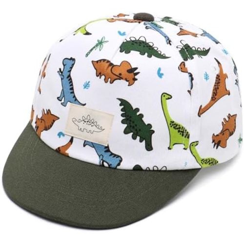 Duoyeree Toddler Baby Baseball hat Infant Baseball Cap Soft Cotton Snapback hat Boys