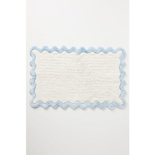 Maeve by Anthropologie Scalloped Cotton Bath Mat