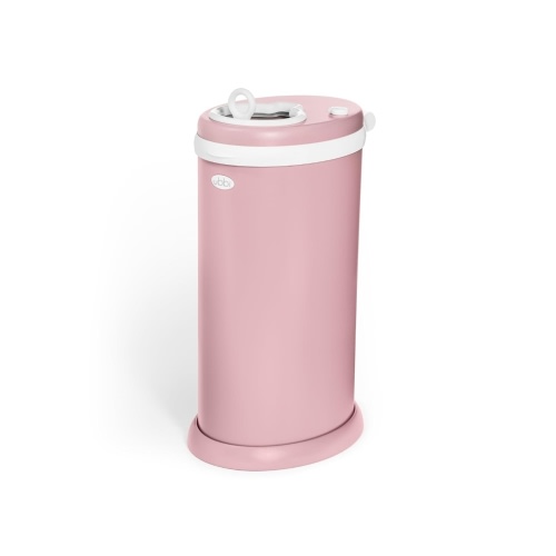 Ubbi Steel Diaper Pail, Odor Locking, No Special Bag Required, Award-Winning, Registry Must-Have, White