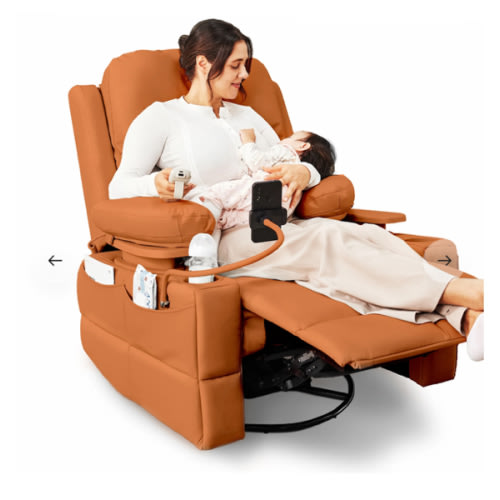 Rocking Nursery Chair for Breastfeeding – MAMAZING
