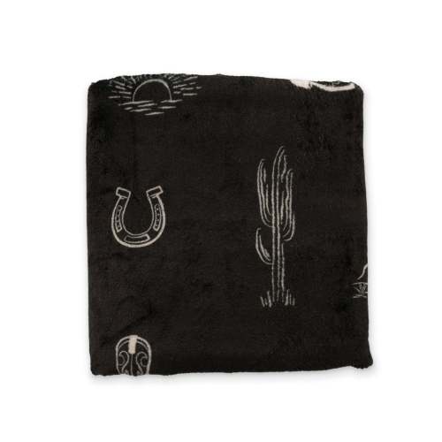 Baby Western Bamboo Muslin Swaddle – Soft & Breathable Newborn Blanket by Ellie Sue