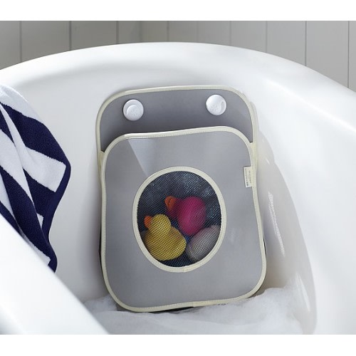Gray Tubby Bath Toy Organizer