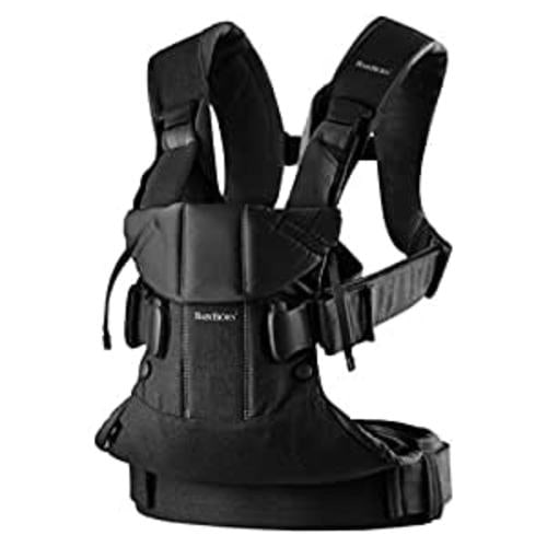 Amazon.com : BabyBjörn Baby Carrier One, Cotton, Black, One Size (098023US) : Baby