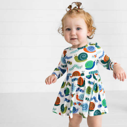 Inchin' Along Twirl Dress with Bodysuit