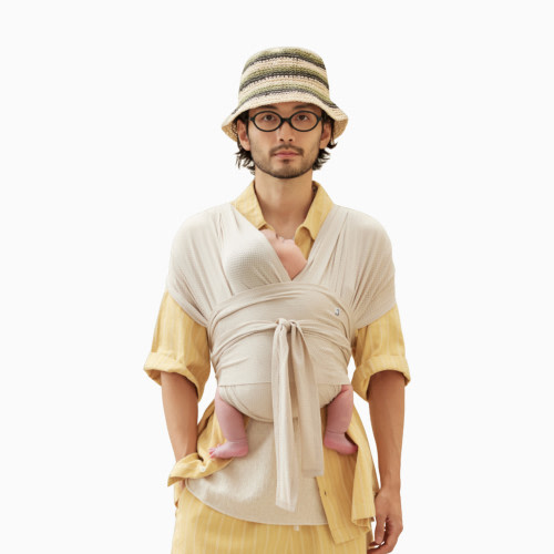 Konny Baby Wrap Carrier Flex Airmesh - Beige, Xs-Xl