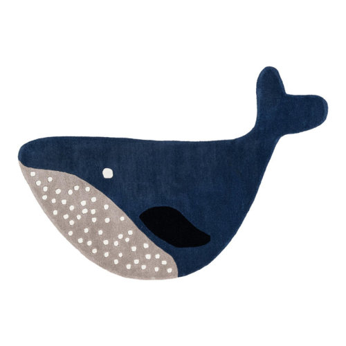 Unique Loom Whale Playtime Kids Wool Rug | Wayfair