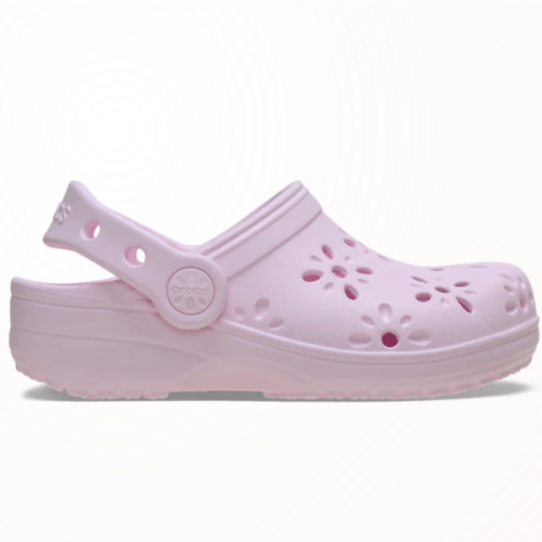 Toddler Classic Floral Cut-Out Clog - Crocs