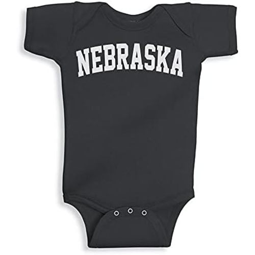 TATY Kids Nebraska College Style Baby Infant Bodysuit