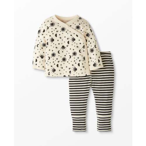 Baby Layette Wrap Top & Wiggle Pants Set | Hanna Andersson