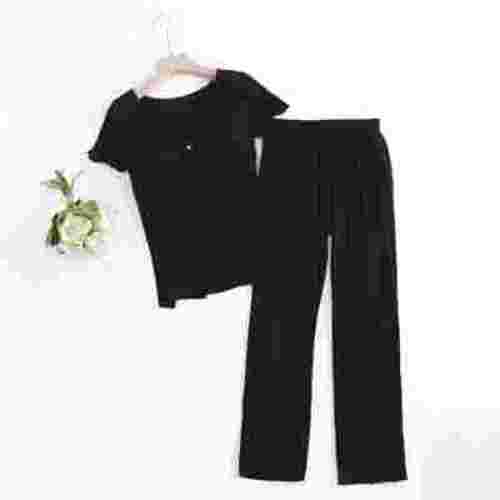 Maternity Clothes Savings! Joau Women's Maternity Pajama Set Nursing Pjs Postpartum Breastfeeding Sleepwear Set Short Sleeve V Neck Top & Pants Pregnancy Loungewear