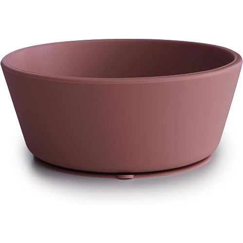 mushie Silicone Suction Bowl | Woodchuck