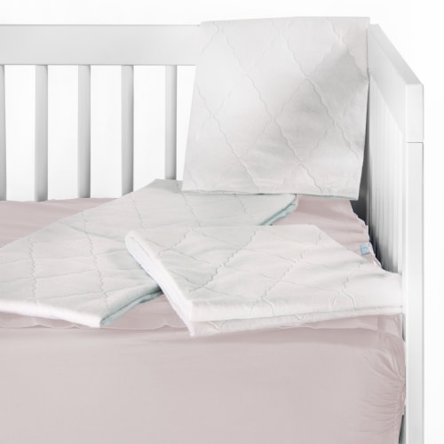 Crib Mattress Pads - The QuickZip Sheet Company