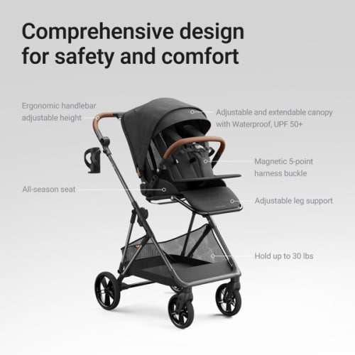Air Lux Bassinet Stroller