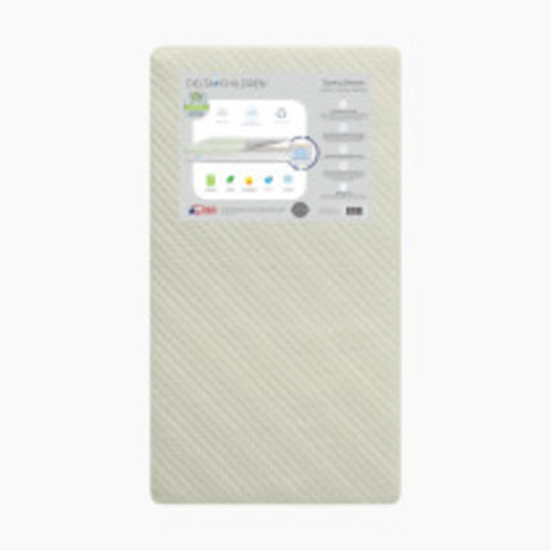 Delta Children Spring Breeze Mattress - Sage/White