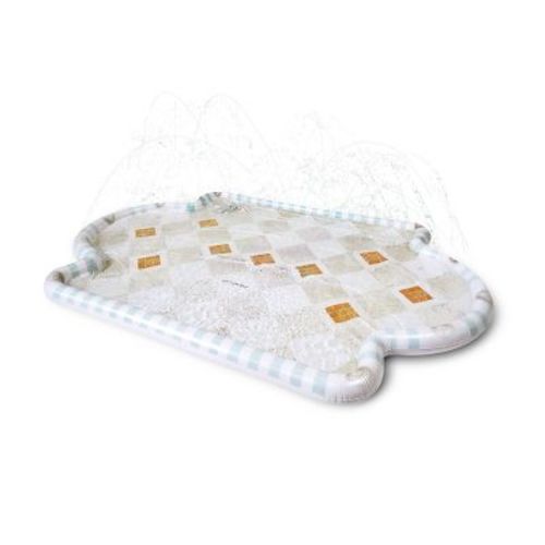 Minnidip Exclusive Resort Collection Splash Pad Play Sprinkler - Travertine Tiles