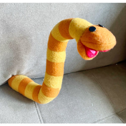 The Grouch's Worm Plush Replica