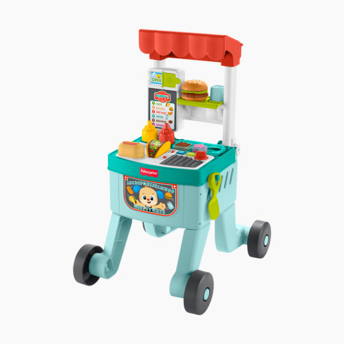 Fisher-Price Laugh & Learn 4-in-1 Snack Cart Deluxe Walker