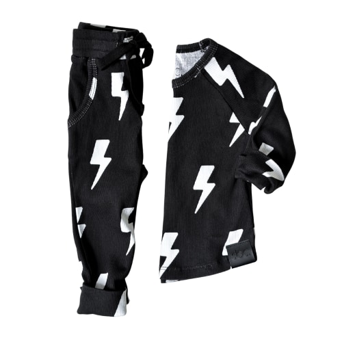 Organic Ribbed Set in Jagger