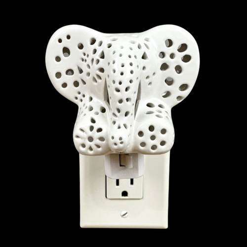 Elephant Night Light, Elephant Gift, Elephant Decor, Elephant Lamp, Safari Nursery