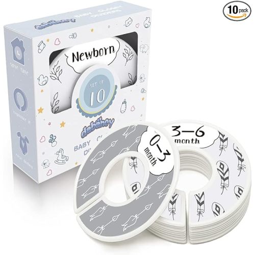 Baby Closet Dividers - Set of 10
