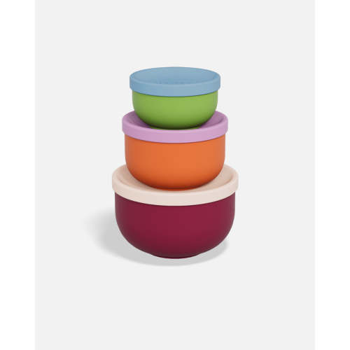 Stainless Nesting Snack Bowls (Picnic Party)