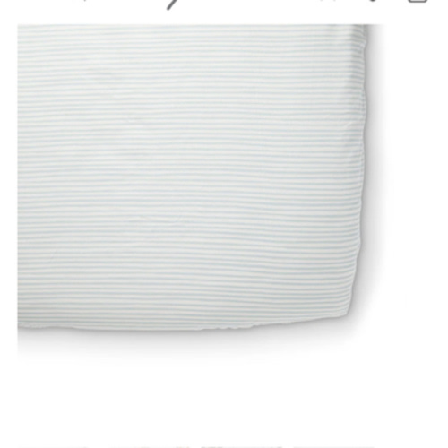 Striped Crib Sheet