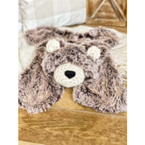 Brown Frosted Bear Lovey