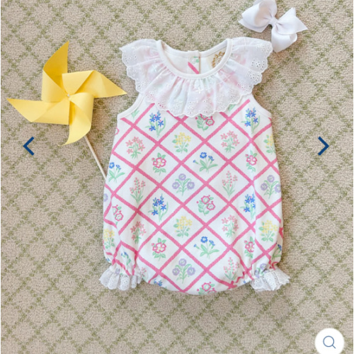 Begley Bubble - French Country Floral with Worth Avenue White