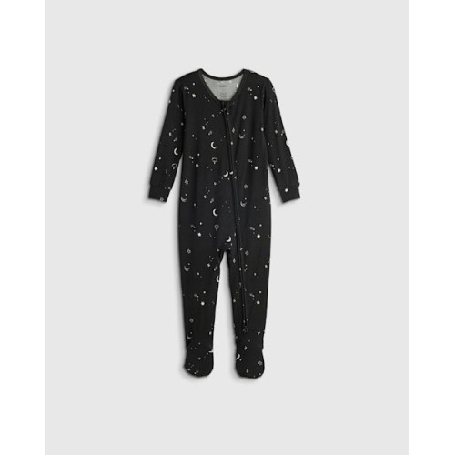 Bamboo Footie Pajama - Baby in Banana Cream
