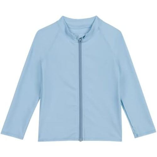 SwimZip UPF 50+ Long Sleeve Rash Guard for Boys' and Girls' - Baby, Toddler, Kids
