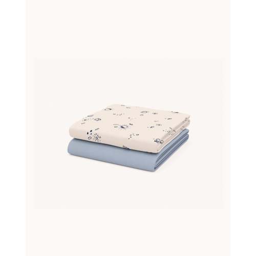 Cosmic Sheet Set | Organic Crib Sheets | Nestig