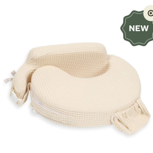 Super Deluxe Nursing Pillow - Oatmeal Waffle Color