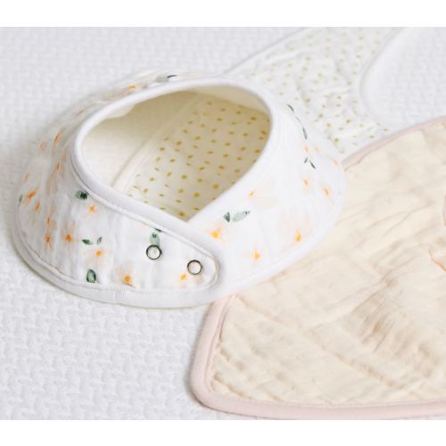 Meredith Muslin Drool Bib Set