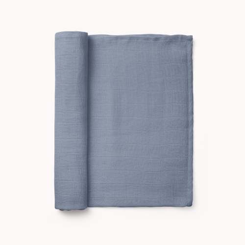 Muslin Swaddle Blanket in Color Folkstone