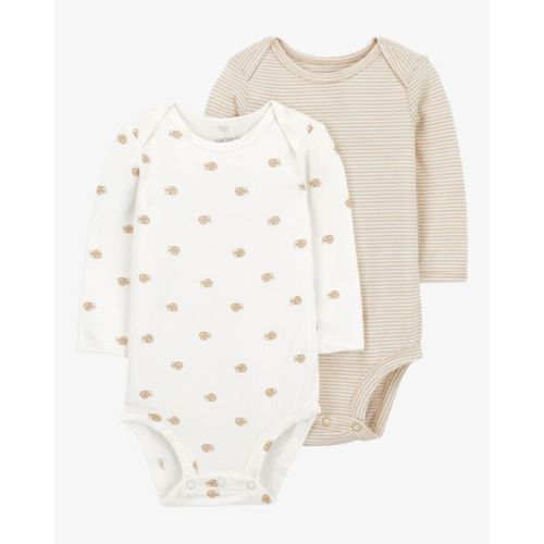 Baby 2-Pack PurelySoft Long-Sleeve Bodysuits - Carter's | Carter's