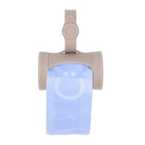 Ubbi On The Go Bag Dispenser, Color: Taupe