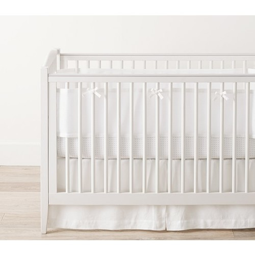 BreathableBaby® for Pottery Barn Baby Linen Mesh Liner | Crib Bedding | Pottery Barn Kids
