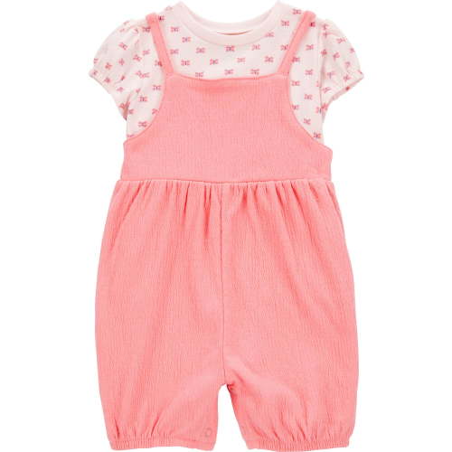 Carter's Child of Mine Baby Girl Romper, 2-Piece, Sizes 0/3-24 Months