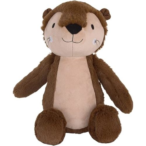 NoJo Arctic Adventure Tan and Brown Sea Otter Cuddle Plush Stuffed Animal