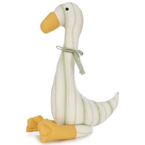 Edgehill Collection x Kristin Ellen Hockman Casper Green Stripe Duck Plush